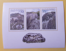 2006 Slovakia Somoska Sandberg Miniature Sheet Geology Fossil Lava Geological Locality MNH ** - Neufs