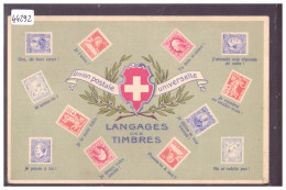 LANGAGE DES TIMBRES POSTE - TB - Timbres (représentations)