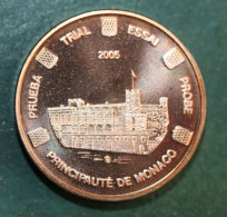 Pièce De 20 Eurocent 2005 "Principauté De Monaco" Specimen Fantaisie - Essai - 0.20 Euro - Altri & Non Classificati