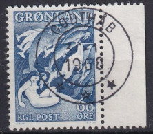 GROENLAND 1957 - Canceled - Mi 39 - Used Stamps