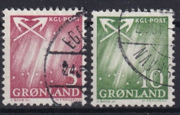 GROENLAND 1963 - MLH - Mi 48, 49 - Gebruikt