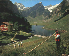 10564493 Seealpsee Seealpsee Alphornblaeser X 1987 Seealpsee - Andere & Zonder Classificatie