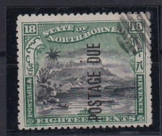 NORTH BORNEO 1901 - Canceled - J18 - Postage Due - North Borneo (...-1963)