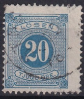 SWEDEN 1878 - Canceled - Sc# J17 - Postage Due - Portomarken