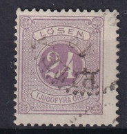 SWEDEN 1878 - Canceled - Sc# J18 - Postage Due - Segnatasse
