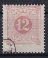 SWEDEN 1882 - MLH - Sc# J16 - Postage Due - Impuestos