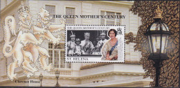 St Helena 1999 Queen Mother Sc 744 Mint Never Hinged - Saint Helena Island