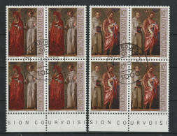 Luxemburg Y/T 1128 / 1129 (0) In Blok Van 4. - Used Stamps