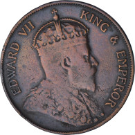 Monnaie, Hong Kong, Edward VII, Cent, 1903, TTB+, Bronze, KM:11 - Hong Kong