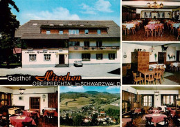 73906230 Oberprechtal Gasthof Hirschen Gastraeume Panorama - Elzach