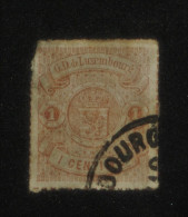 LUXEMBOURG 1865, State Coat Of Arms, Mi #12, Used, CV: €250 - 1859-1880 Armoiries