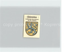 42107650 Fallersleben Wappen Gold Blauer Loewe Wolfsburg - Wolfsburg