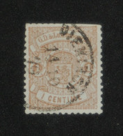 LUXEMBOURG 1878, State Coat Of Arms, Mi #27, Used - 1859-1880 Armoiries