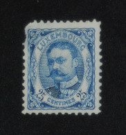 LUXEMBOURG 1906, Grand Duke William IV, Mi #76, MLH* (MH), CV: €39 - 1907-24 Wapenschild