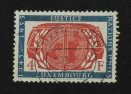 LUXEMBOURG 1955, Justice, Mi #539, Used - Oblitérés