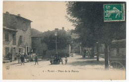 CPA - MIMET (B Du R) - Place De La Mairie - Autres & Non Classés