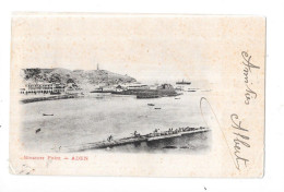 Delcampe - ADEN - YEMEN - CPA DOS SIMPLE De 1905 - Steamer Point - GEO 8 - - Jemen