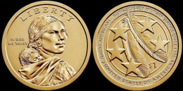 USA 1 Dollar 2021- Native American- US Army UNC - 2007-…: Presidents