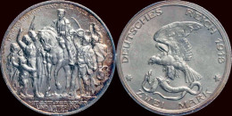 Germany Preussen Wilhelm II 2 Mark 1913A - Befreiungskampf - 2, 3 & 5 Mark Silber