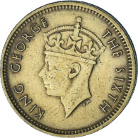 Monnaie, Hong Kong, 5 Cents, 1950, SUP, Cuivre-Nickel-Zinc (Maillechort) - Hongkong