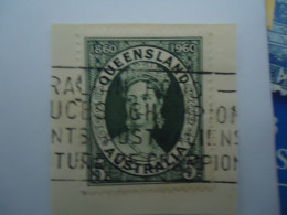 QUEENSLAND  STAMPS QUEEN WITH SLOGAN - Otros & Sin Clasificación