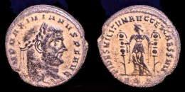 Maximian Herculius, As Augustus AE Follis Fides With Standard - The Tetrarchy (284 AD To 307 AD)