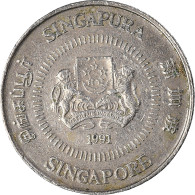 Monnaie, Singapour, 10 Cents, 1991 - Singapur