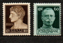 1944 - Italia - Luogotenenza  520/21 Imperiale      ------ - Mint/hinged