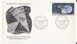 Enveloppes Premier Jour D'Emission - France 22  - Pleumeur Bodou - 1922 -  PRIX FIXE - Pleumeur-Bodou