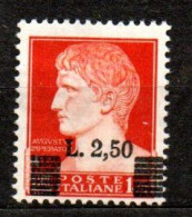 1945 - Italia - Luogotenenza  523 Soprastampato    ------ - Ungebraucht