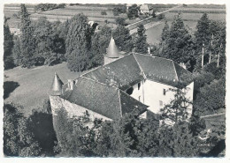 CPSM Dentelée 10.5 X 15 Savoie En Avion Au Dessus De ... CHAMOUX  Le Château - Chamoux Sur Gelon