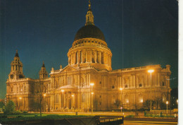 St. Paul's Cathedral, By Night, London - St. Paul's Cathedral