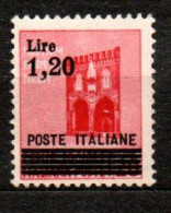 1945 - Italia - Luogotenenza  524 Monumenti Soprastampati    ------ - Mint/hinged