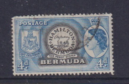 BERMUDA  - 1953 Elizabeth II Definitive 4d Used AsScan - Bermuda