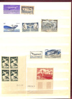 23- 1288 - Lot France Timbres Poste Aérienne A Saisir - Other & Unclassified