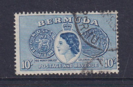 BERMUDA  - 1953 Elizabeth II Definitive 10s Used As Scan - Bermudes