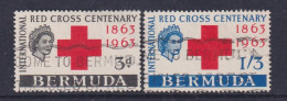 BERMUDA  - 1963 Red Cross Set Used As Scan - Bermuda