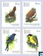 Sri Lanka Stamps 2017, Endemic Birds, Owl, MNH - Sri Lanka (Ceylan) (1948-...)