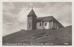 E1560) Hochalmkirche MARIA SCHNEE Bei SECKAU - Steiermark - Tolle Alte FOTO AK - Seckau