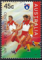 AUSTRALIA 1996 45c Multicoloured- 100th Ann Of AFL, Sydney Swans FU - Gebraucht