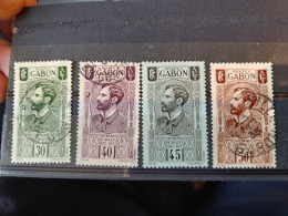 Gabon 1932-33 Yv 133 -136 (30) - Gebraucht