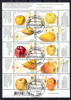 Nederland 2016 Nvph Nr 3431 - 3440, Mi Nr 3490 - 3499;  Appel- En Perenrassen In Nederland; Fruit, Apples And Pears - Oblitérés