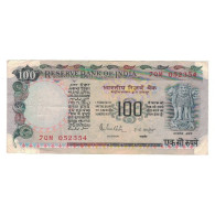 Billet, Inde, 100 Rupees, Undated (1979), KM:86c, TTB - Inde