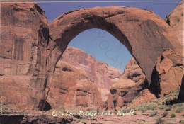 CARTOLINA  UTAH,STATI UNITI-RAIBOW BRIDGE,LAKE POWELL-VIAGGIATA 1990 - Monument Valley