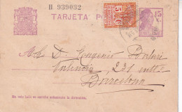 E.P 1938 SABADELL   SELLO AYUNTAMIENTO BARCELONA - 1931-....