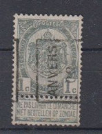 BELGIË - OBP - 1902 - Nr 53 (n° 406 A - ANVERS "02") - (*) - Rolstempels 1900-09