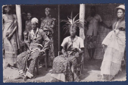 CPSM Congo Roi Ethnic M'Bé - Französisch-Kongo