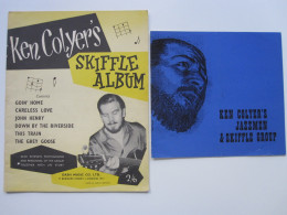 C4462/ Ken Colyers Musiker Jazz Skiffle  Notenheft, Prospekt  1957/1966 - Music