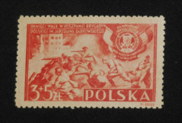 POLAND 1946, For The Polish Legion In Spain, War, Military, Mi #434, MNH**, CV: €20 - Neufs