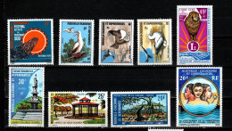 NOUVELLE CALEDONIE ANNEE 1976  COMPLETE 397/405  LUXE NEUF SANS CHARNIERE - Années Complètes